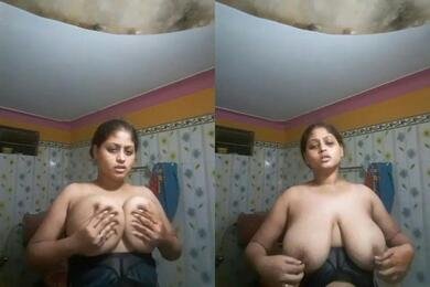 Desi milk tanker indian sexy aunty playing big boobs