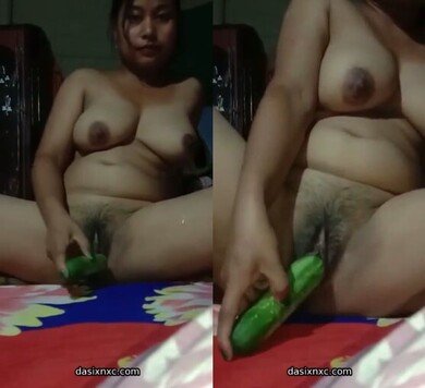Horny indian xxxx assame girl masturbating cucumber mms