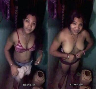 Village desi xxnxx hot gf making nude video bf bathroom