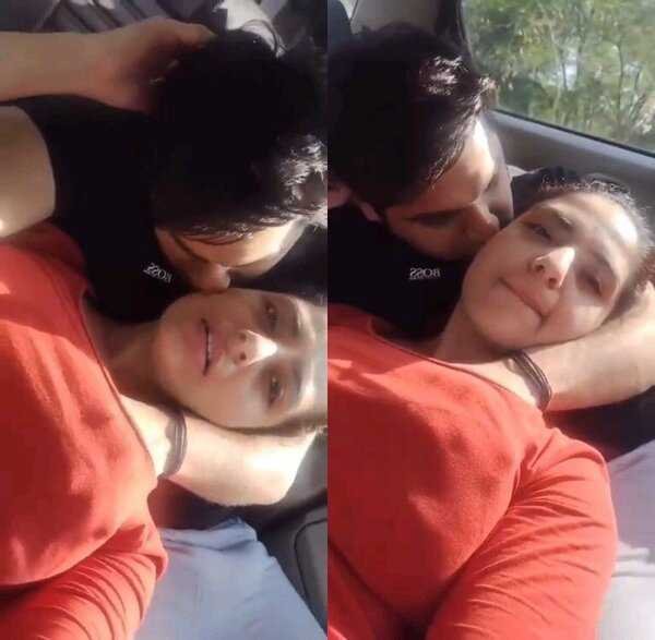 Very horny lover couple indian desi xxx enjoy in car mms