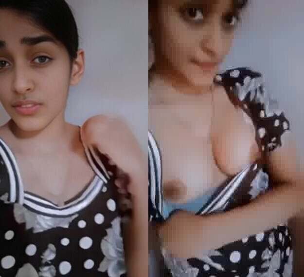 Extremely 18 cute babe indian desi xxx show boobs