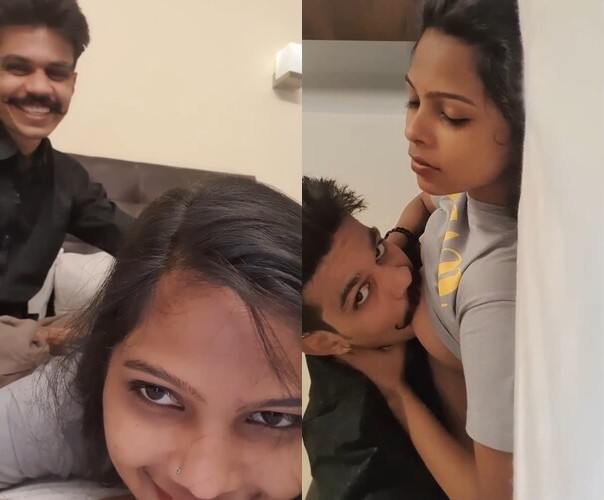 Very beautiful horny lover couple south indian porn sucking fucking HD