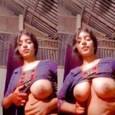 Bpsexdesi - Village sexy hot girl bp desi video showing big tits bf nude mms