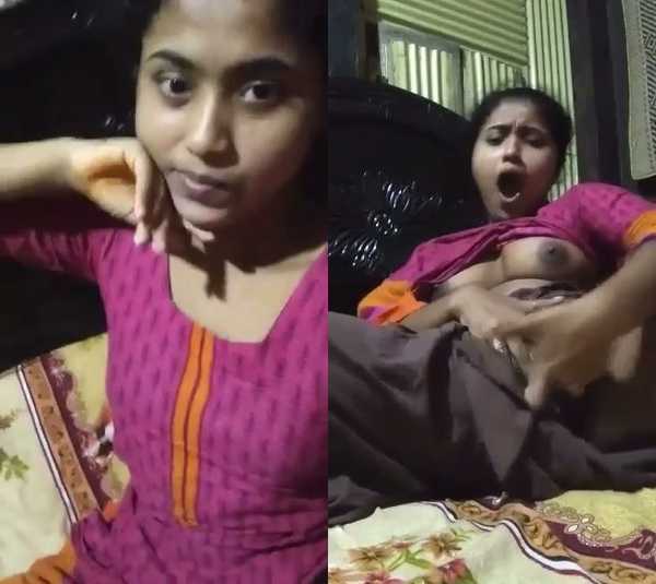 Bangladeshi village muslim 18 horny girl live desi nude fingering moaning