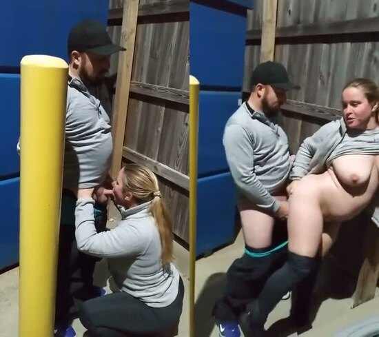 Couple caught fucking bdsm x video outside of work of coworker